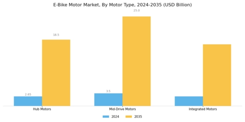 E Bike Motor Market Segment Image 0
