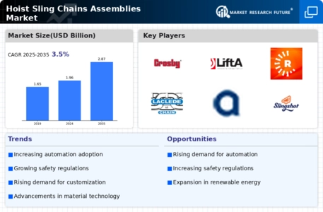 Hoist Sling Chains Assemblies Market
 Infographic