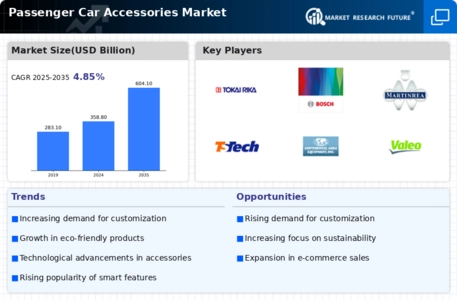 Passenger Car Accessories Market Infographic