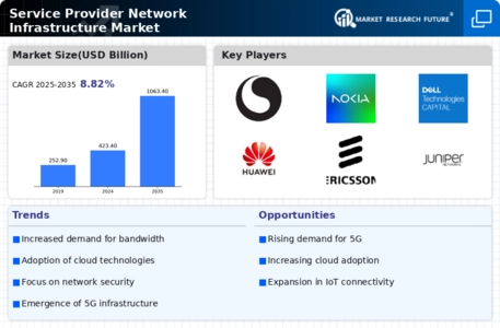 Service Provider Network Infrastructure Market Infographic