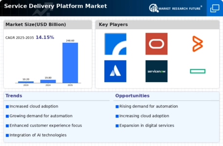 Service Delivery Platform Market Infographic