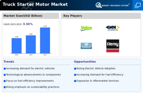 Truck Starter Motor Market Infographic
