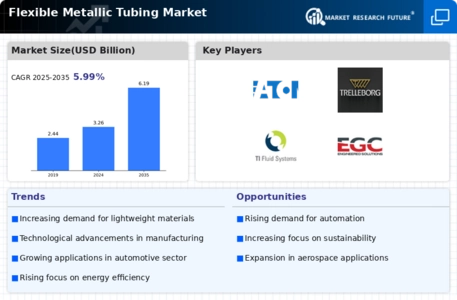 Flexible Metallic Tubing Market Infographic