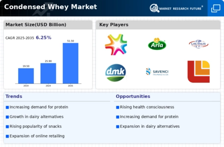 Condensed Whey Market Infographic
