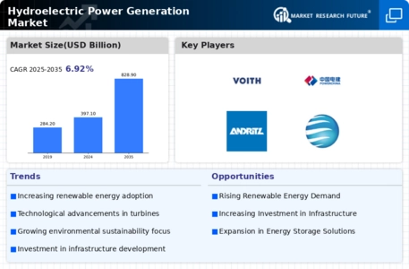 Hydroelectric Power Generation Market Infographic