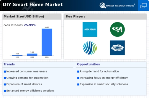 DIY Smart Home Market Infographic