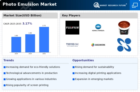 Photo Emulsion Market Infographic