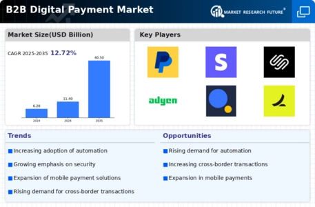 B2B Digital Payment Market
 Infographic