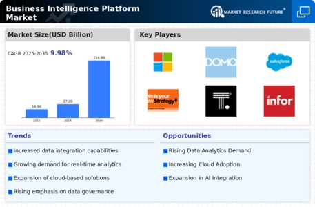 Business Intelligence Platform Market  Infographic