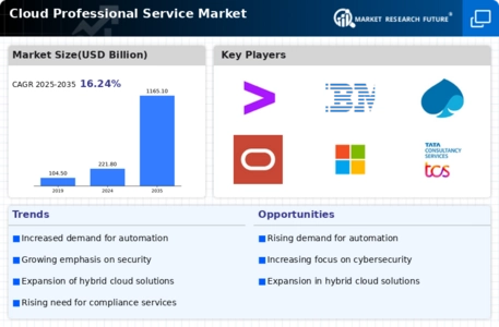 Cloud Professional Service Market Infographic