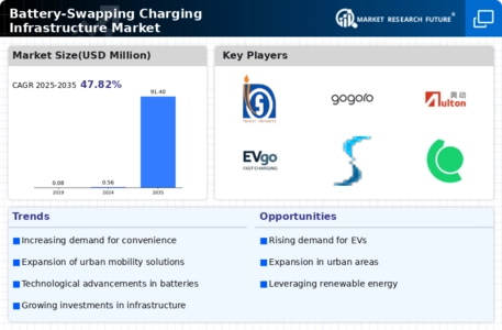 Battery Swapping Charging Infrastructure Market Infographic