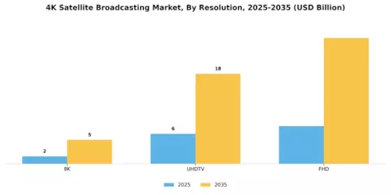 4K Satellite Broadcasting Market Segment Image 1