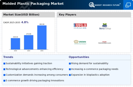 Molded Plastic Packaging Market
 Infographic