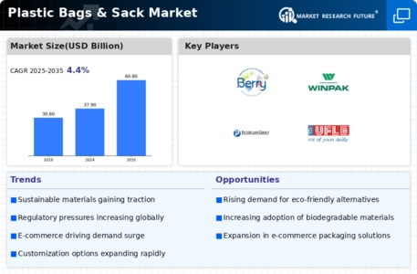 Plastic Bags Sack Market Infographic
