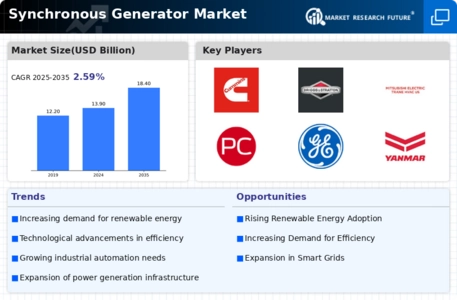 Synchronous Generator Market Infographic