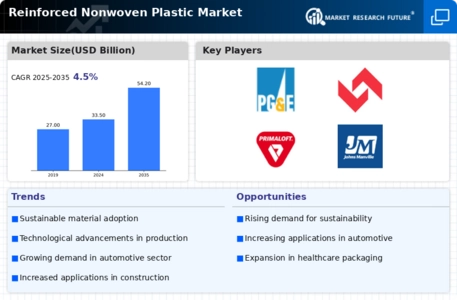 Reinforced Nonwoven Plastic Market Infographic