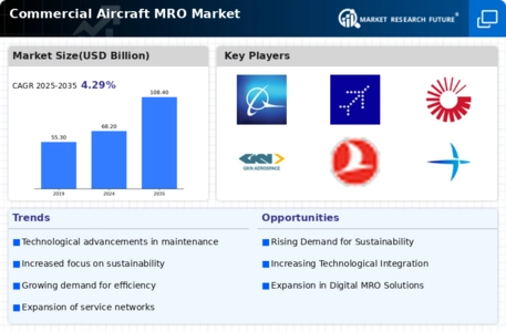 Commercial Aircraft MRO Market Infographic