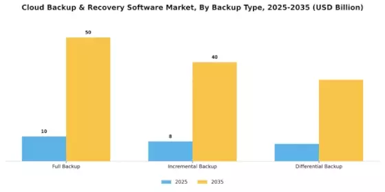 Cloud Backup and Recovery Software Market
 Segment Image 2