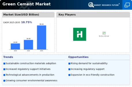 Green Cement Market Infographic