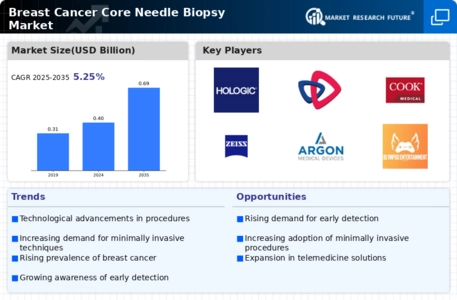 Breast Cancer Core Needle Biopsy Market Infographic