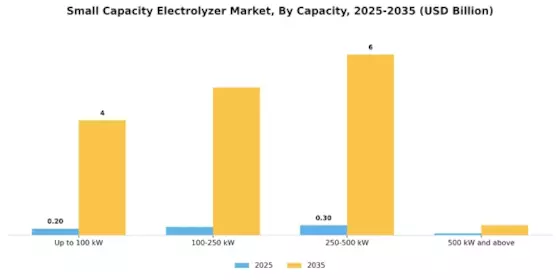 Small Capacity Electrolyzer Market Segment Image 0