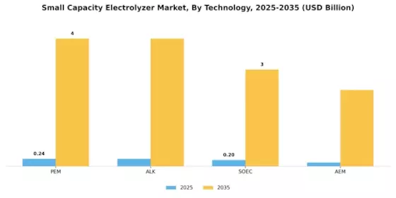 Small Capacity Electrolyzer Market Segment Image 3