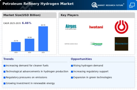 Petroleum Refinery Hydrogen Market Infographic