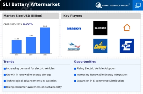 Sli Battery Aftermarket Infographic