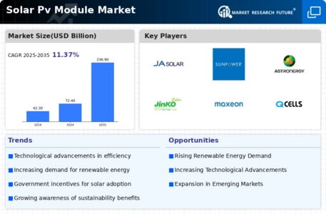 Solar Pv Module Market Infographic Solar Pv Module Market Infographic