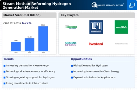 Steam Methan Reforming Hydrogen Generation Market Infographic
