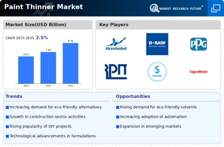 Paint Thinner Market
 Infographic