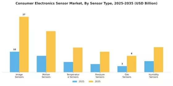 Consumer Electronics Sensor Market
 Segment Image 0