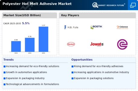 Polyester Hot Melt Adhesive Market Infographic