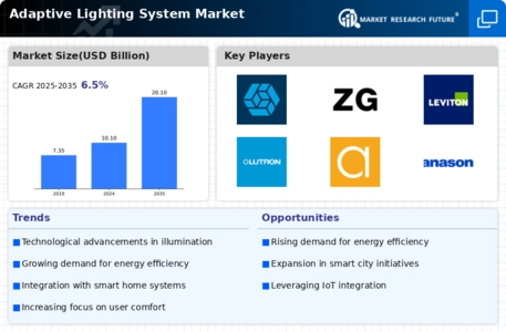 Adaptive Lighting System Market Infographic