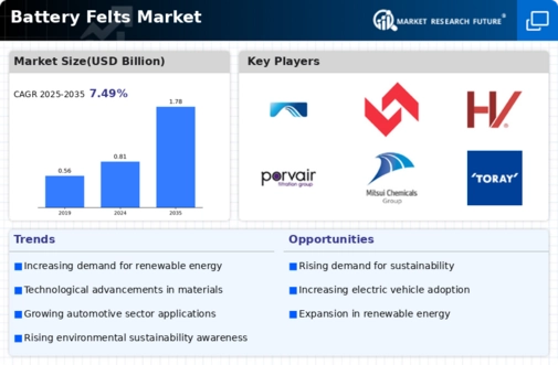 Battery Felts Market Infographic