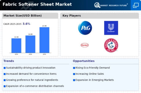 Fabric Softener Sheet Market Infographic