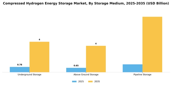 Compressed Hydrogen Energy Storage Market Segment Image 3