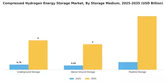 Compressed Hydrogen Energy Storage Market Segment Image 0