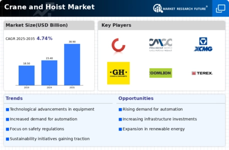 Crane And Hoist Market Infographic