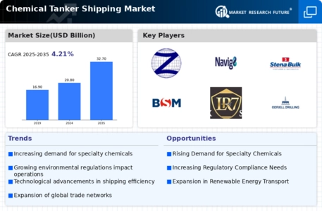 Chemical Tanker Shipping Market Infographic