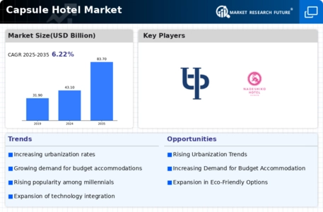 Capsule Hotel Market Infographic