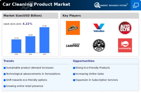 Car Cleaning Product Market Infographic