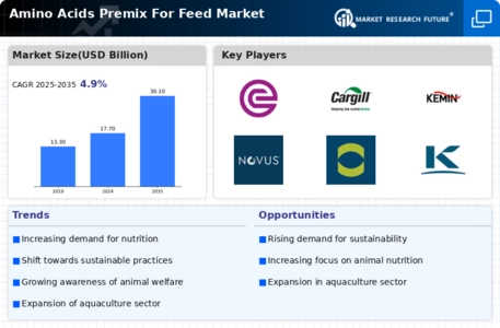 Amino Acids Premix For Feed Market  Infographic