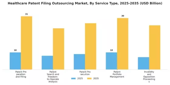 Healthcare Patent Filing Outsourcing Market Segment Image 1