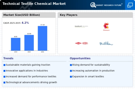 Technical Textile Chemical Market Infographic