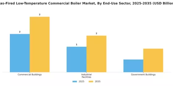Gas Fired Low Temperature Commercial Boiler Market Segment Image 3
