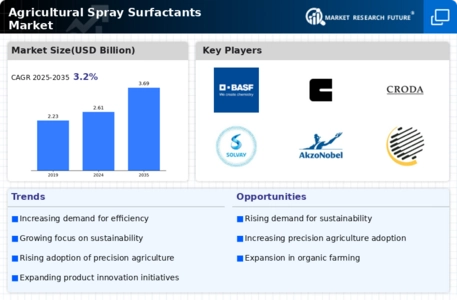 Agricultural Spray Surfactants Market Infographic