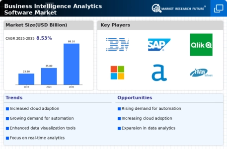 Business Intelligence Analytics Software Market
 Infographic