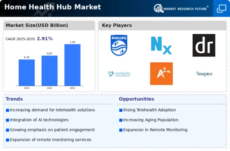Home Health Hub Market  Infographic
