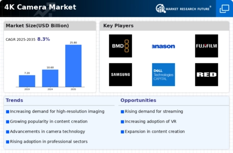 4K Camera Market Infographic